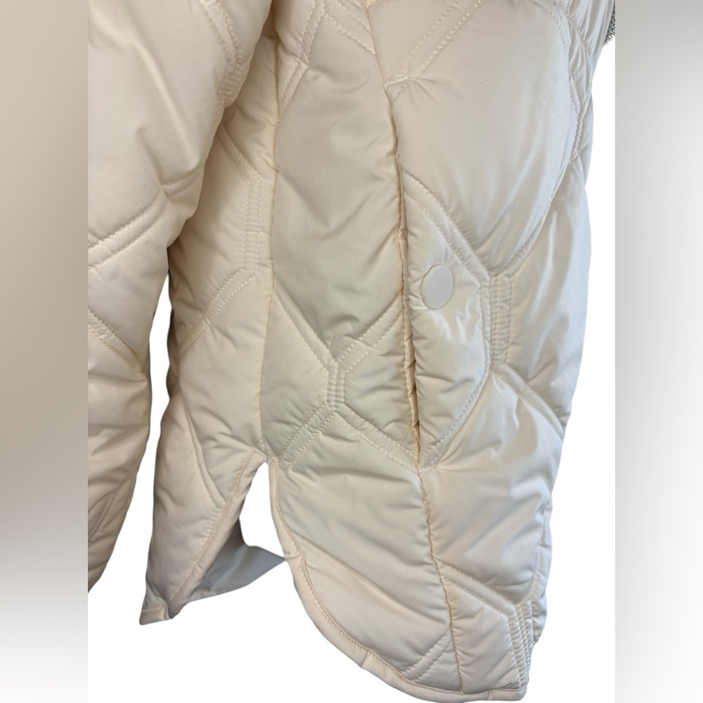 CALIA by Carrie Underwood cream Ivory oversized Quilted Puffer Jacket sz Small - Picture 7 of 12